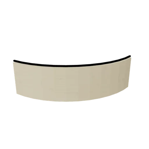Deco balcony corner, 3D model preview