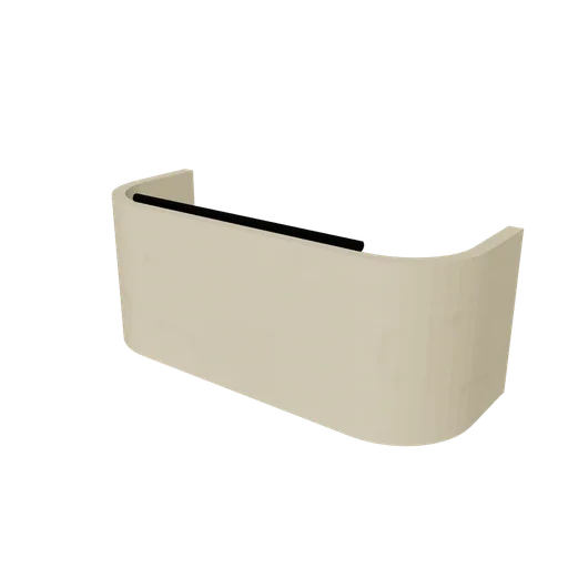 Deco balcony, 3D model preview