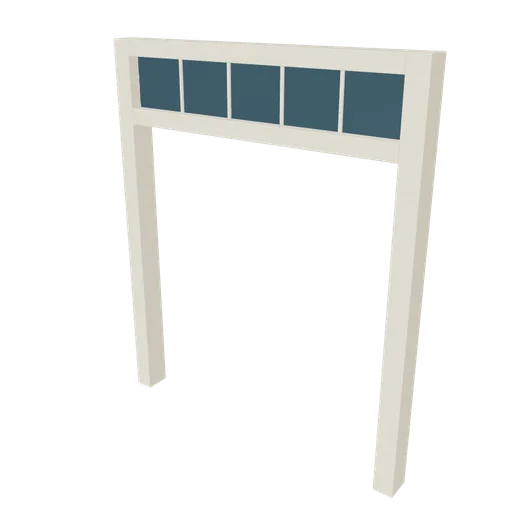 Entrance frame double, 3D model preview