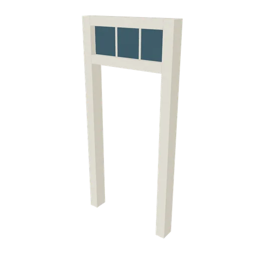 Entrance frame single, 3D model preview