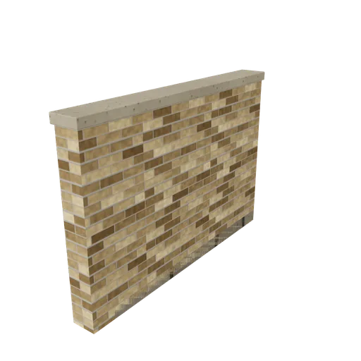 Georgian area end, 3D model preview