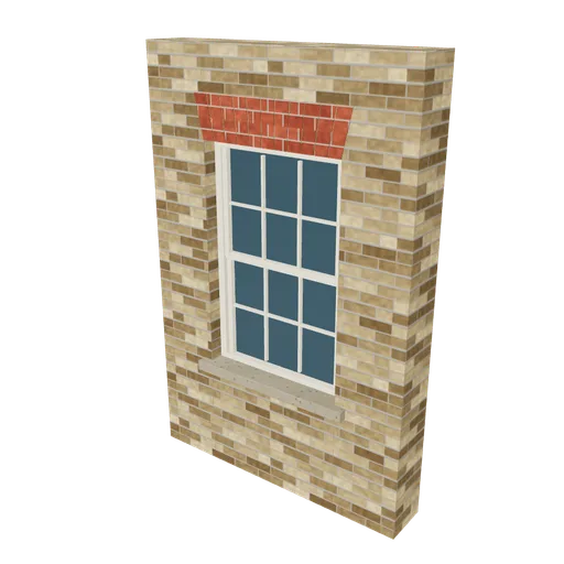 Georgian bay narrow upper, 3D model preview
