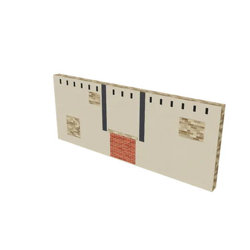 Georgian party upper, 3D model preview