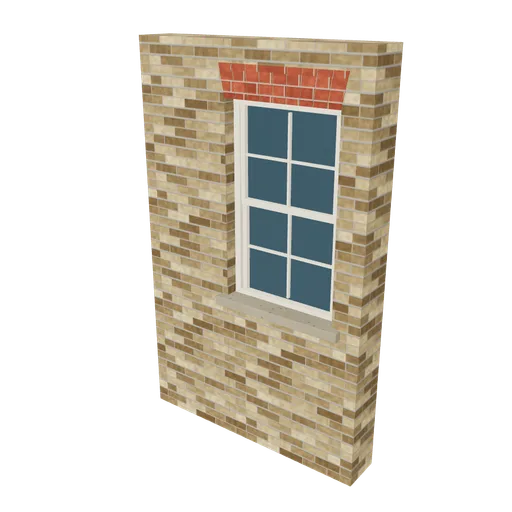 Georgian rear ground, 3D model preview