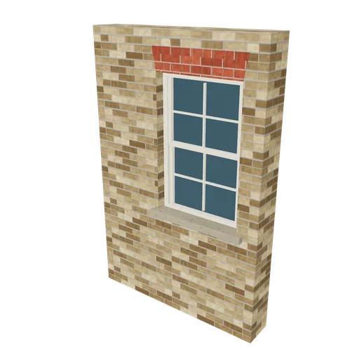 Georgian rear upper, 3D model preview