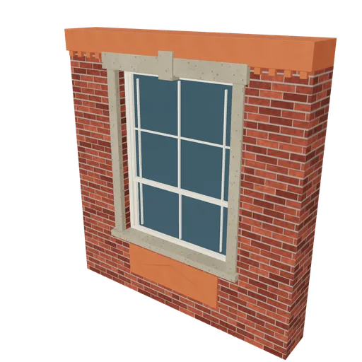 Mansion bay upper, 3D model preview