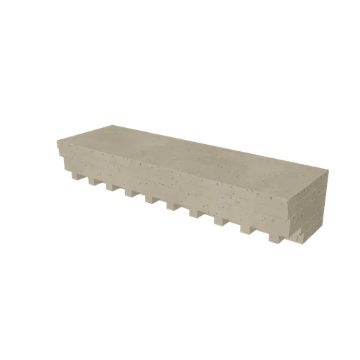 Mansion cornice, 3D model preview