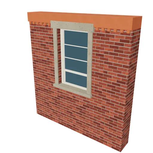 Mansion stair bay, 3D model preview