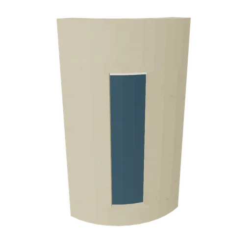 Stucco corner first, 3D model preview