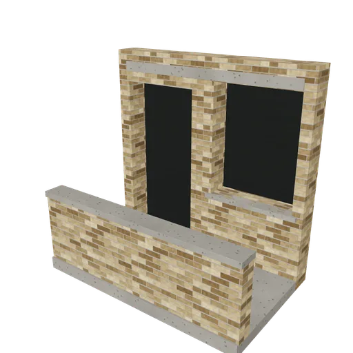 Estate gallery bay, 3D model preview