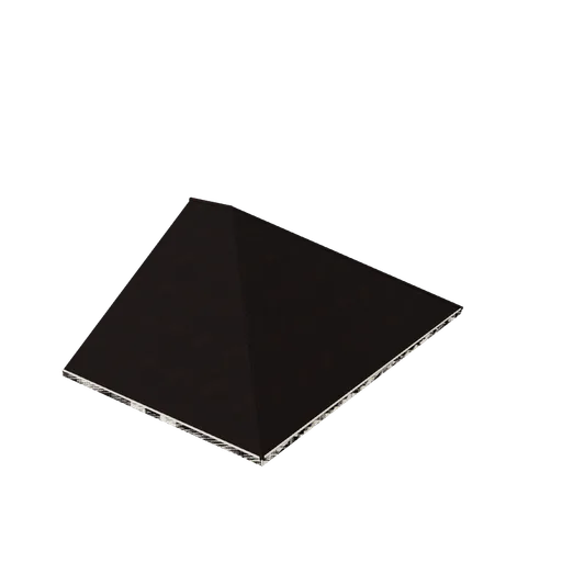 Estate roof hip end, 3D model preview