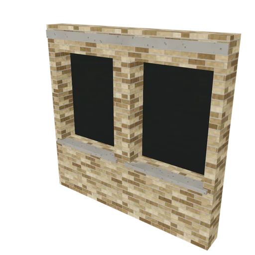 Estate window bay, 3D model preview