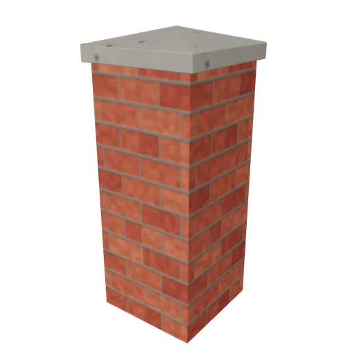Garden pier, 3D model preview