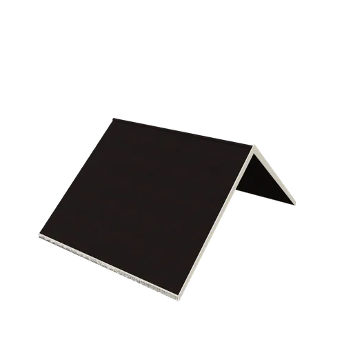 Semi roof gable half, 3D model preview