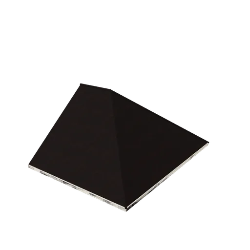 Semi roof hip half, 3D model preview