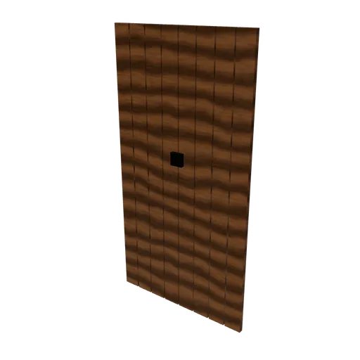 Semi side gate, 3D model preview