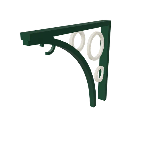 Bracket spandrel, 3D model preview