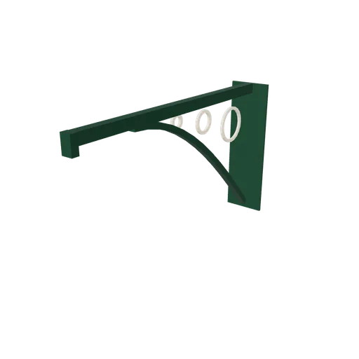 Bracket wall, 3D model preview