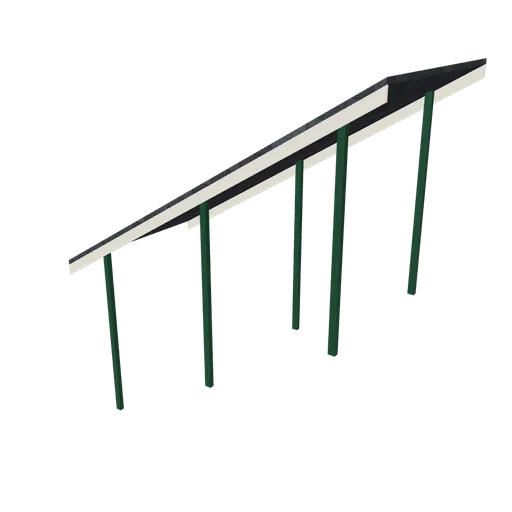 Bridge stair cover, 3D model preview