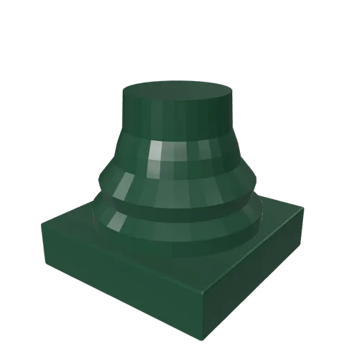 Column base, 3D model preview