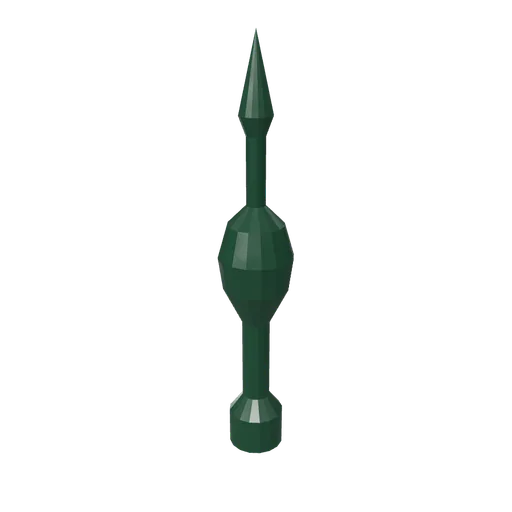 Finial, 3D model preview