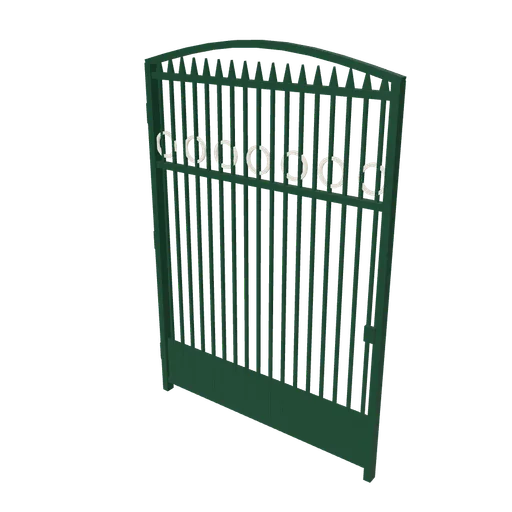 Gate leaf (left hand), 3D model preview