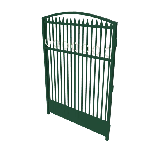 Gate leaf (right hand), 3D model preview