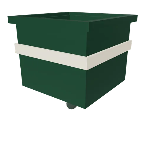 Gutter hopper, 3D model preview
