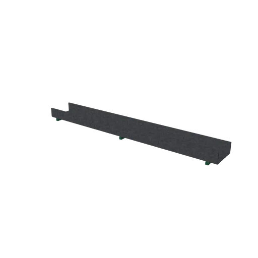 Gutter valley, 3D model preview