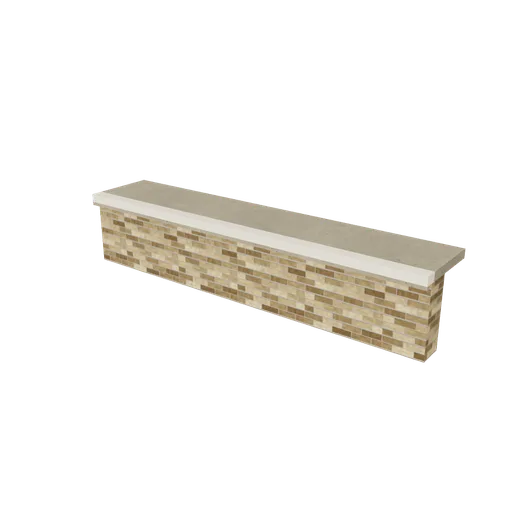 Platform coping, 3D model preview