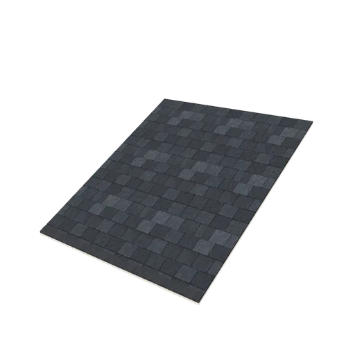 Roof opaque panel 3, 3D model preview