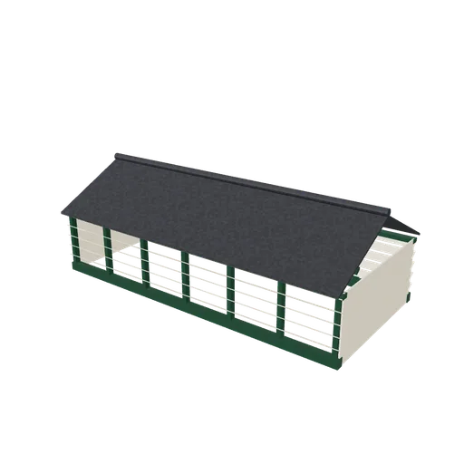 Shed crown vent, 3D model preview
