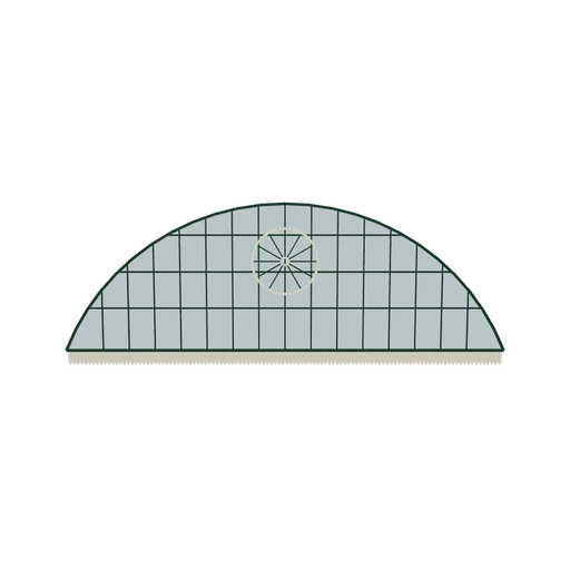 Shed end screen, 3D model preview