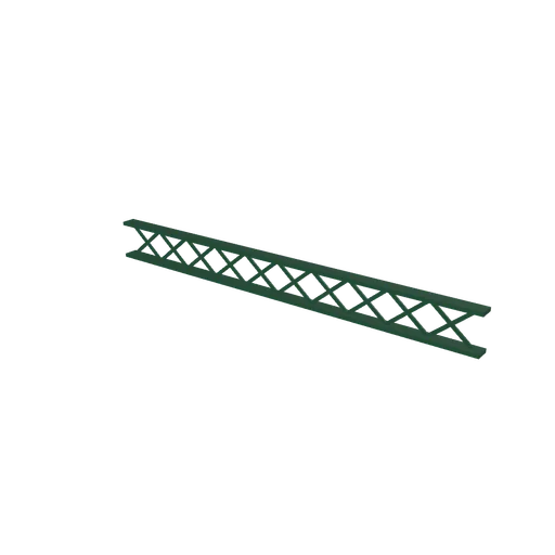 Shed purlin, 3D model preview