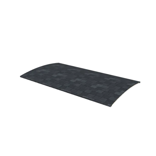 Shed12 roof opaque, 3D model preview