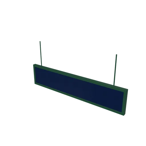 Sign board, 3D model preview