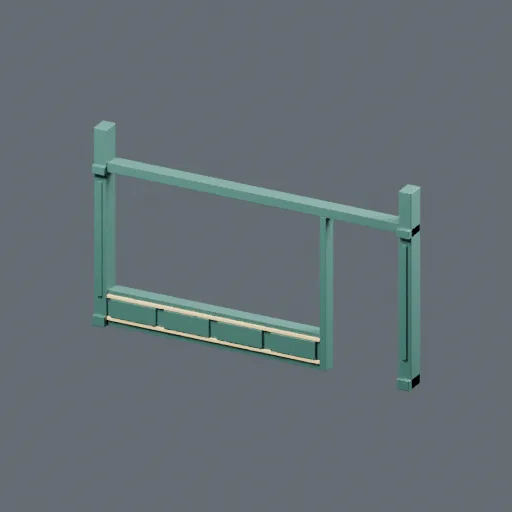 Frame right, 3D model preview