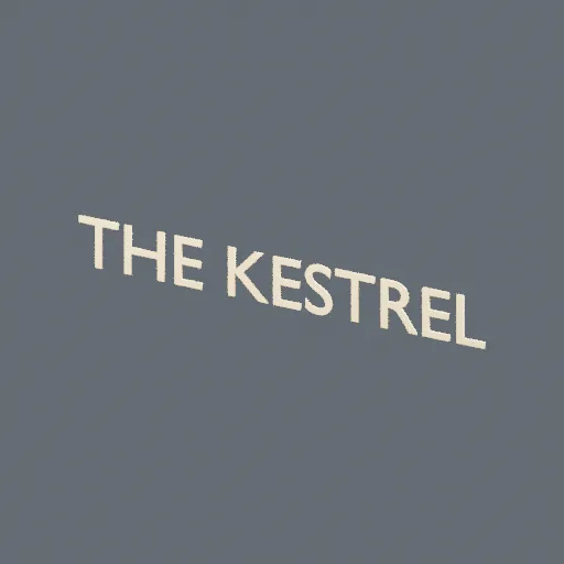 Lettering kestrel, 3D model preview