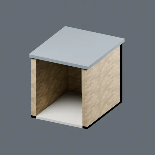 Extension brick, 3D model preview
