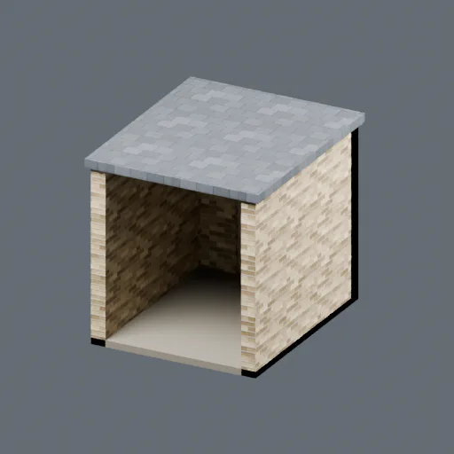 Extension brick, 3D model preview