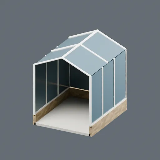 Extension gable, 3D model preview