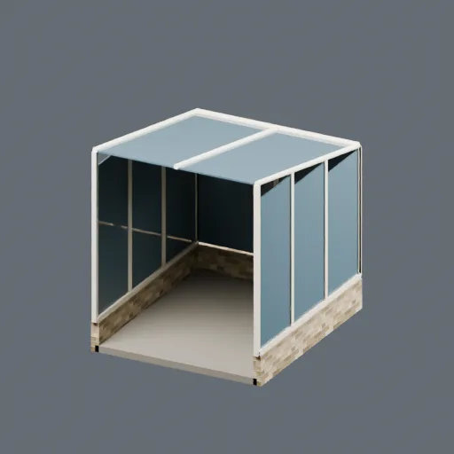 Extension lean, 3D model preview