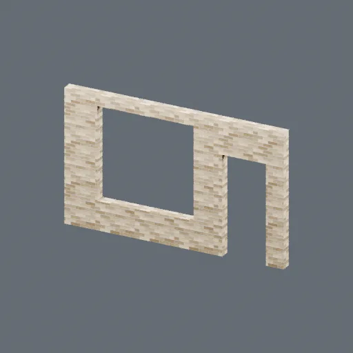 Front bay right, 3D model preview