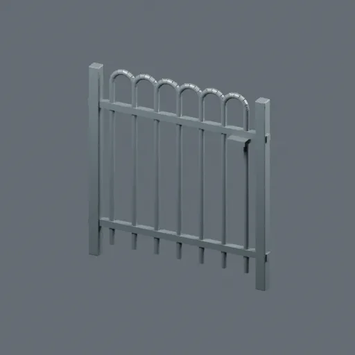 Gate hoop, 3D model preview