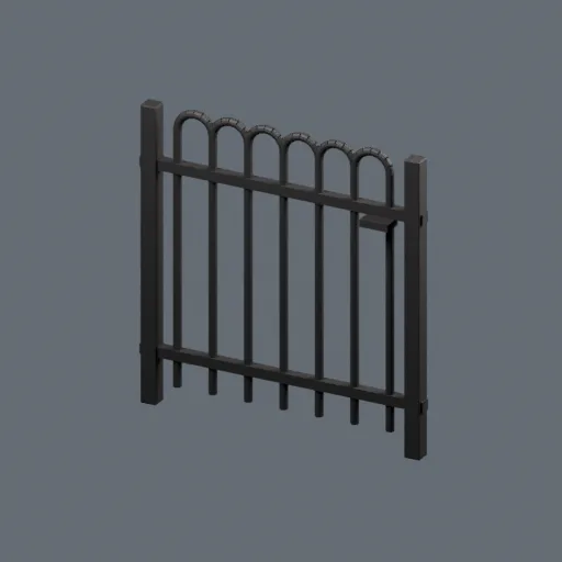 Gate hoop, 3D model preview