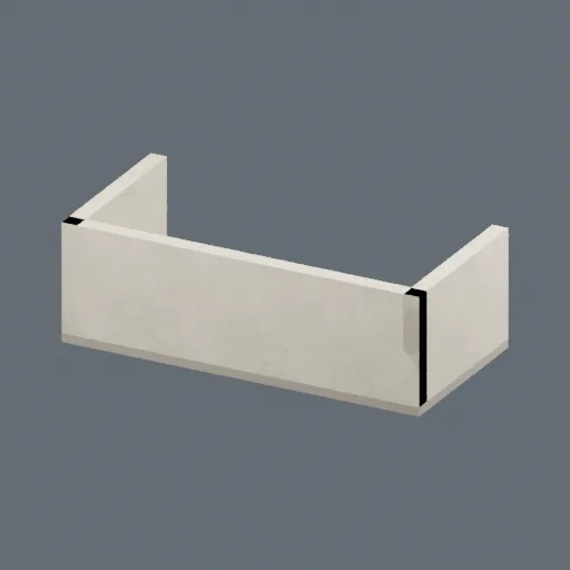 Basement lightwell, 3D model preview