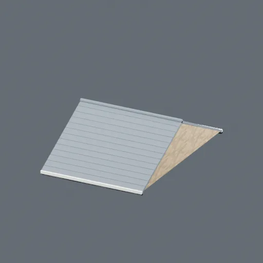Roof, 3D model preview