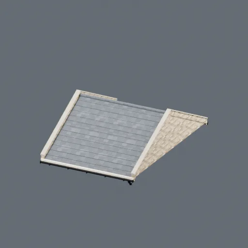 Roof, 3D model preview