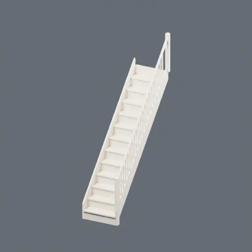 Staircase, 3D model preview