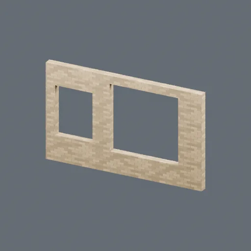 Upper bay left, 3D model preview